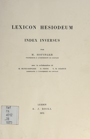 Lexicon Hesiodeum