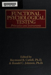 Functional psychological testing