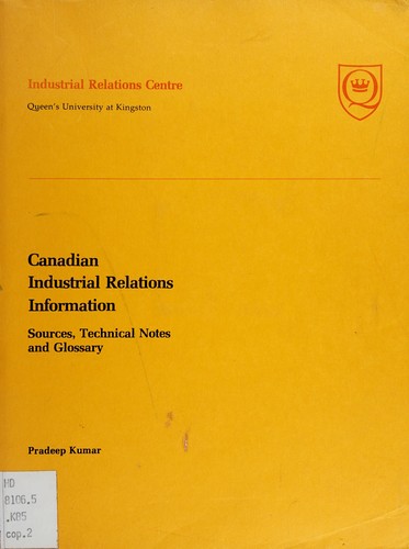 Canadian industrial relations information