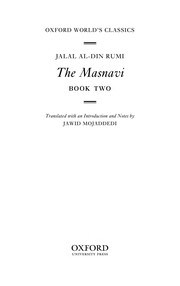 MASNAVI: BOOK TWO; TRANS. BY JAWID MOJADDEDI