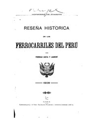 Resenña historica de los ferrocarriles del Perú