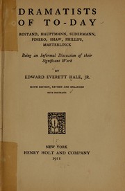 Dramatists of to-day