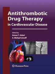 Antithrombotic drug therapy in cardiovascular disease