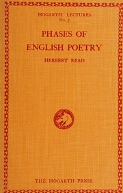 Phases of English poetry