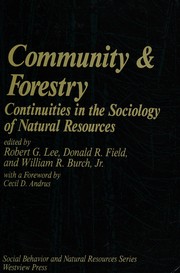 Community and forestry
