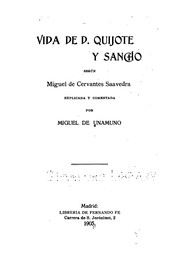 Vida de Don Quijote y Sancho