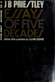 Essays of five decades