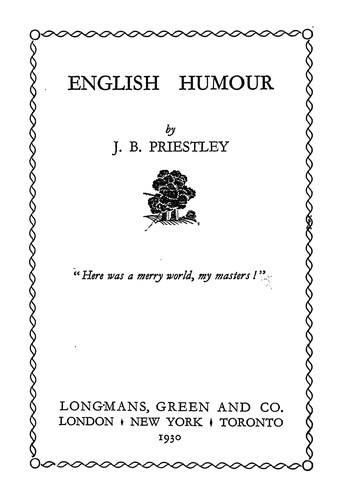 English humour