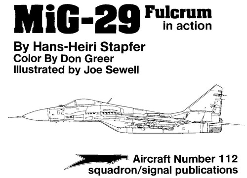 MiG-29 Fulcrum in Action - Aircraft No. 112