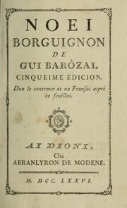 Noei borguignon de Gui Barôzai