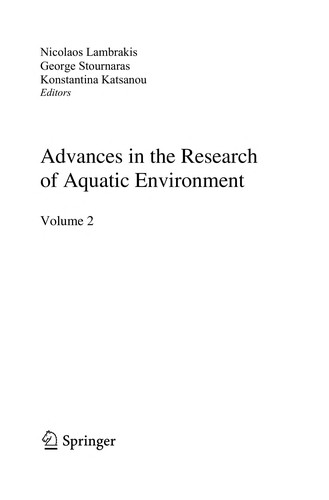 Advances in the Research of Aquatic Environment