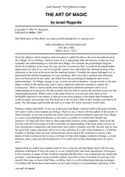 The art & meaning of magic