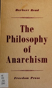 The Philosophy of Anarchism