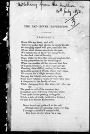 The Red River expedition