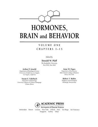 Hormones, Brain, and Behavior