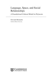 Language, space, and social relationships