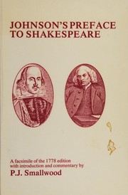 Preface to Shakespeare