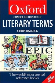 The concise Oxford dictionary of literary terms
