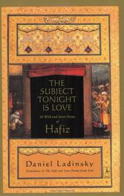 The subject tonight is love