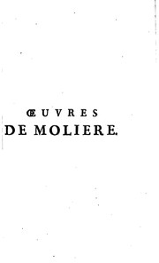 Œuvres de Moliere