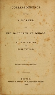 Writings of Jane Taylor