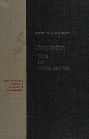 Computation: finite and infinite machines