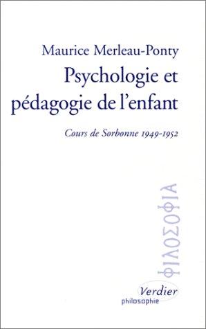 Psychologie et pédagogie de l'enfant