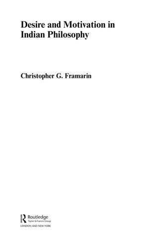 Desire and motivation in Indian philosophy