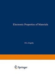 Electronic Properties of Materials