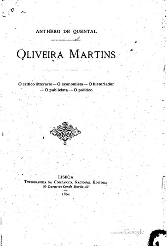 Oliveira Martins