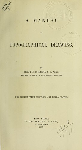 A manual of topographical drawing