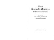Nine Talmudic readings