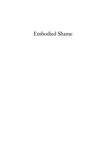 Embodied shame