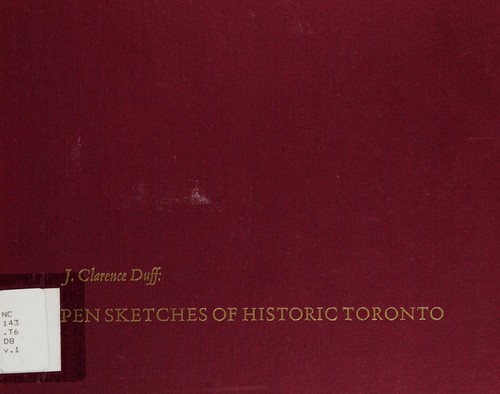 Pen sketches of historic Toronto