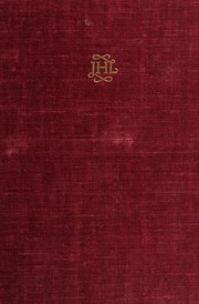 American prose masters: Cooper, Hawthorne, Emerson, Poe, Lowell, Henry James