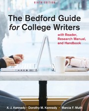 The Bedford guide for college writers with reader, research manual, and handbook