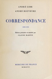 Correspondance, 1909-1951