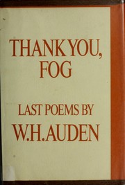 Thank you, fog