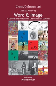 Word and Image in Colonial and Postcolonial Literatures and Cultures