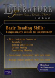 Basic reading skills