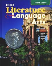 Holt Literature and Language Arts Course 4 - California Edition