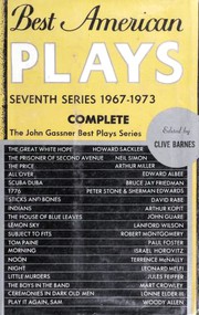 All Over / The Boys in the Band / Ceremonies in Dark Old Men / The Great White Hope / The House of Blue Leaves / Indians / Lemon Sky / Little Murders / Morning / Noon / Night / Play It Again, Sam / The Price / The Prisoner of Second Avenue / Tom Paine / 1776 / Scuba Duba / Sticks and Bones / Subject to Fits
