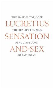 SENSATION AND SEX (GREAT IDEAS S.)