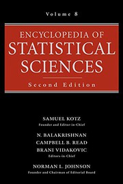 Encyclopedia of Statistical Sciences, Volume 8