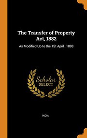 Transfer of property act, 1882