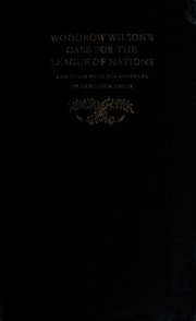 Woodrow Wilson's case for the League of Nations