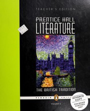 Prentice Hall Literature--The British Edition--Volume II