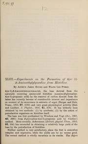 Experiments on the formation of 4(or 5)-L-aminoethylglyoxaline from histidine