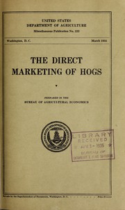 The Direct marketing of hogs