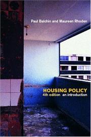 Housing Policy